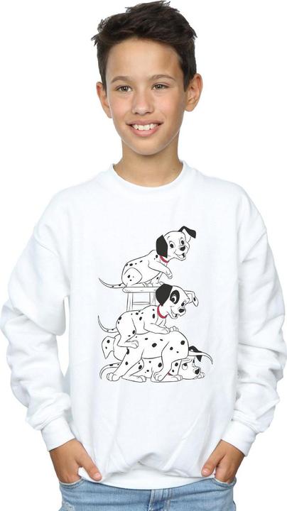 Actual product image 101 Dalmatians Boys Chair Sweatshirt (152, 158)