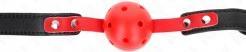 Produktbild Kink - Roter hohler harter Ball 4 Cm Knebel Schwarzer Riemen 60 X 2 Cm Einstellbar 37-52 Cm