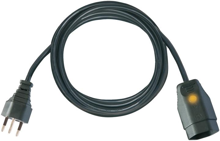 Brennenstuhl Extension cable with light (3 m, Type 13)