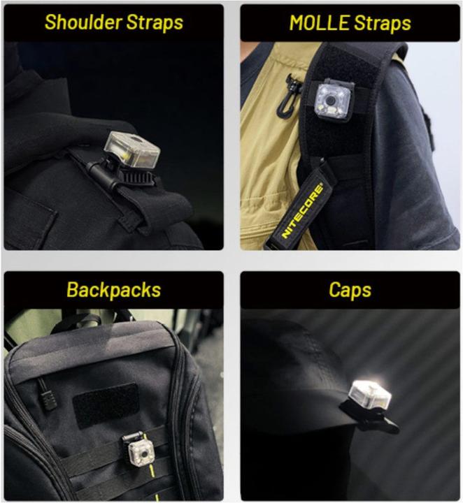Produktbild Nitecore NSC10 Shoulder Clip for NU06/NU07