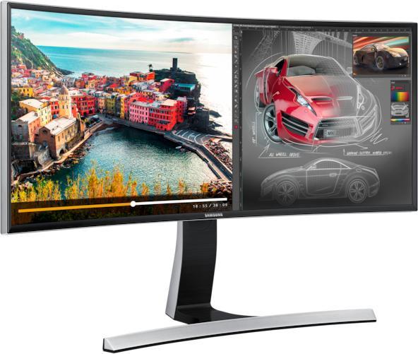 Actual product image Samsung Ls34e790cns (3440 x 1440 pixels, 34")