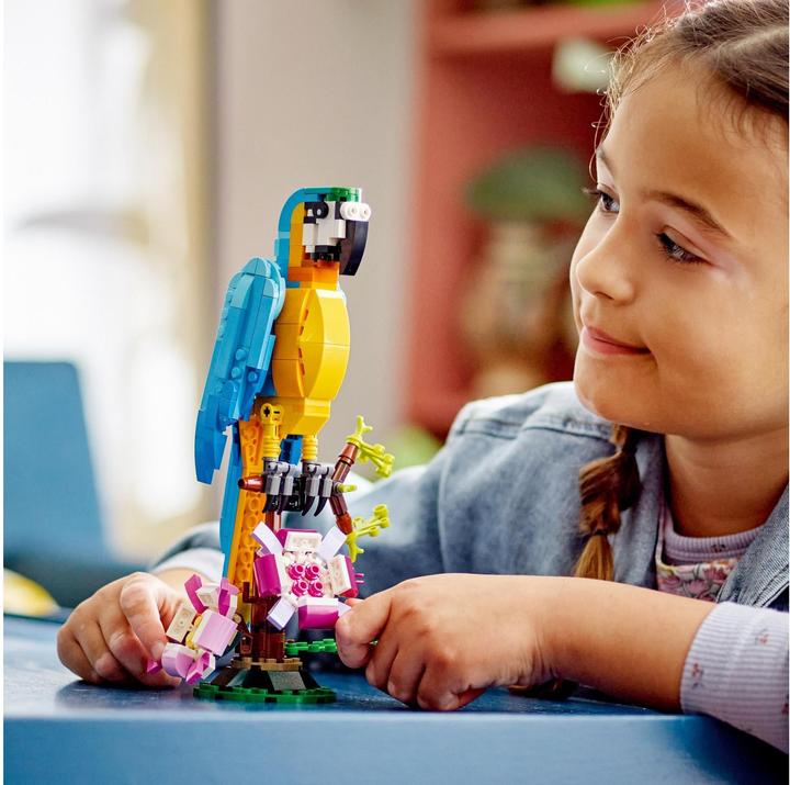 Produktbild LEGO Exotischer Papagei (31136, LEGO Creator 3-in-1)