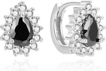 Produktbild Beneto Charming silver earrings with zircons AGUC2434L (L)