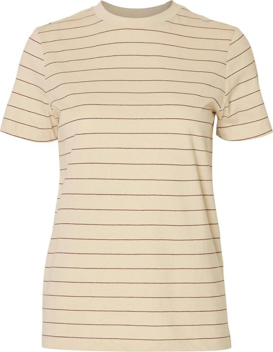 Selected Femme Gestreiftes Baumwoll T-Shirt