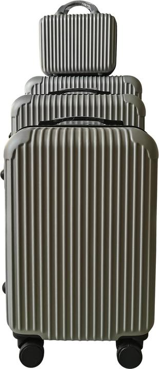 NTK-Collection Kofferset Frenzi 4-teilig (115 l, Handgepäck (bis 50l), M (50 - 90l), L (90 - 115l))