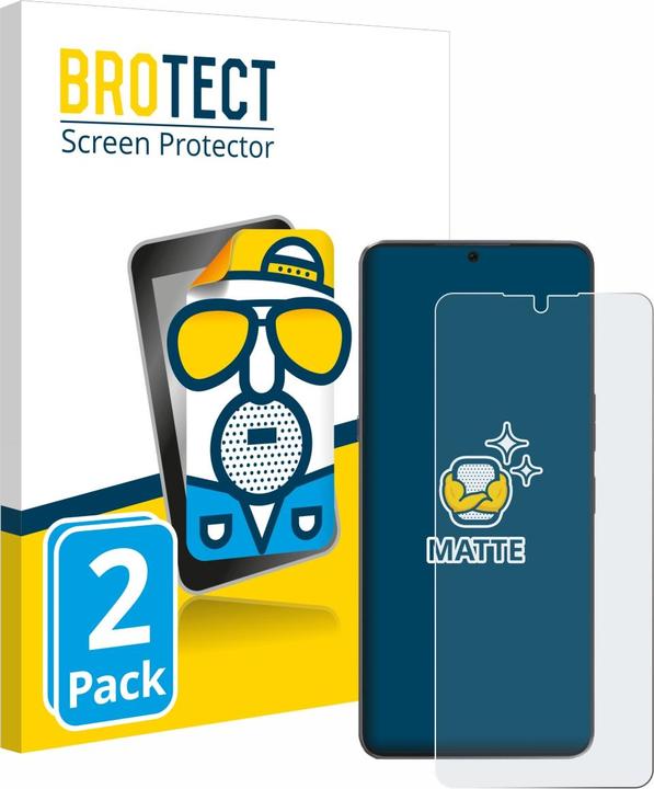 Actual product image BROTECT Protector Anti-Glare (2 Piece, Honor X10 Max 5G)