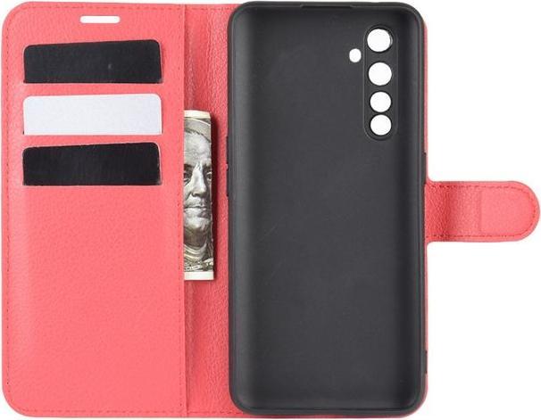 Productafbeelding MU Classic Litchi Leren Boekomslag Serie (Realme X50 Pro 5G)