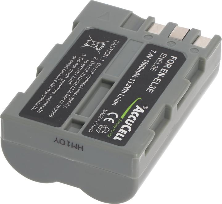 Image du produit AccuCell Batterie adaptée au Nikon D80 (Batterie)