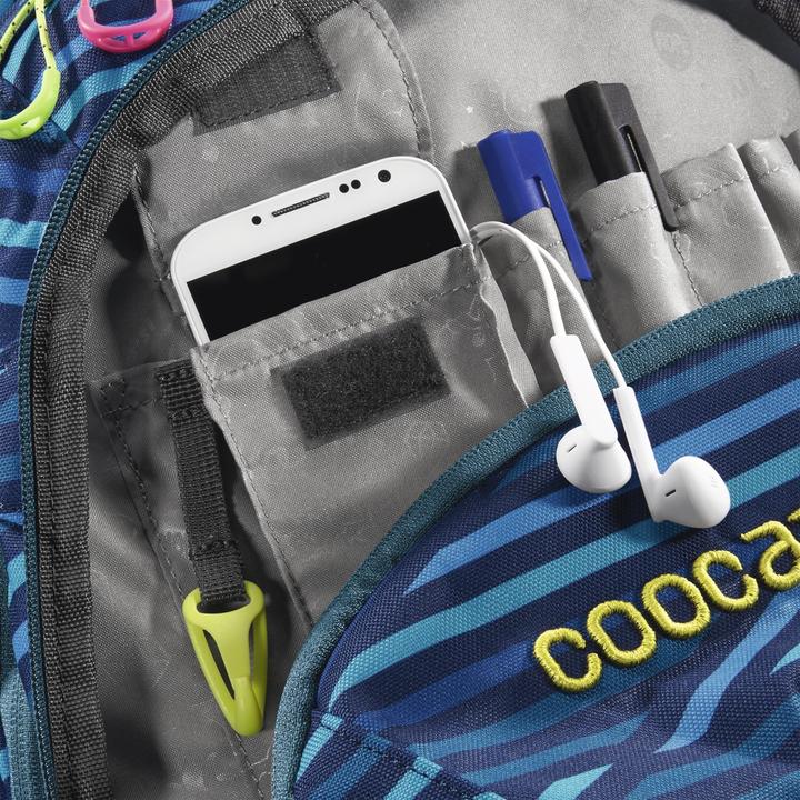 Produktbild Coocazoo ScaleRale Zebra Stripe Blue (30 l)