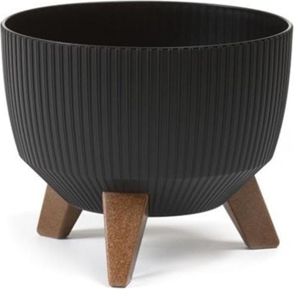 Image du produit Neogard Pot de fleurs ROMA ECO, Ø 24 cm, noir (25 cm)
