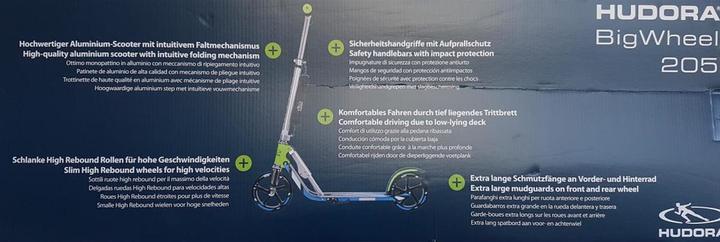 Actual product image Hudora Big Wheel RX Pro 205