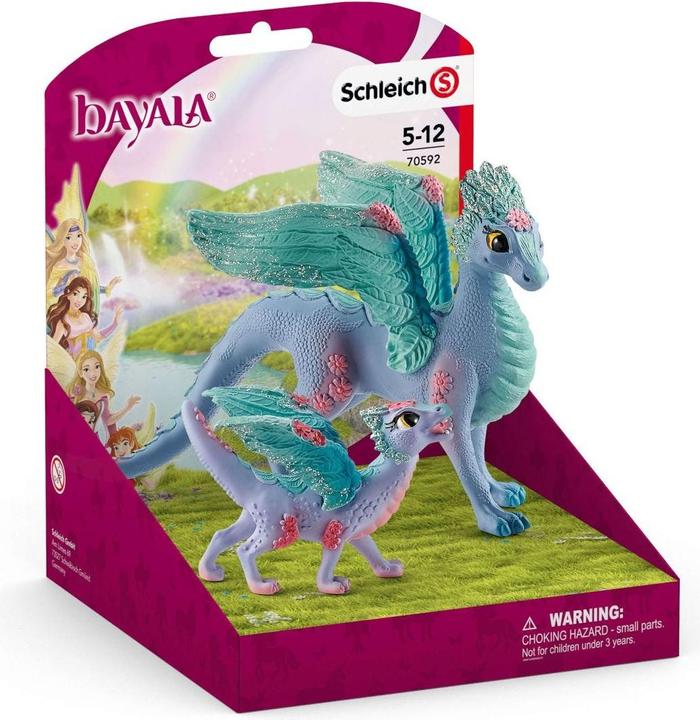 Actual product image Schleich Flower dragon and child