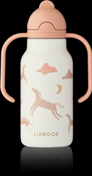Actual product image Liewood Kimmie steel drinking bottle Dream Ecru (0.25 l)