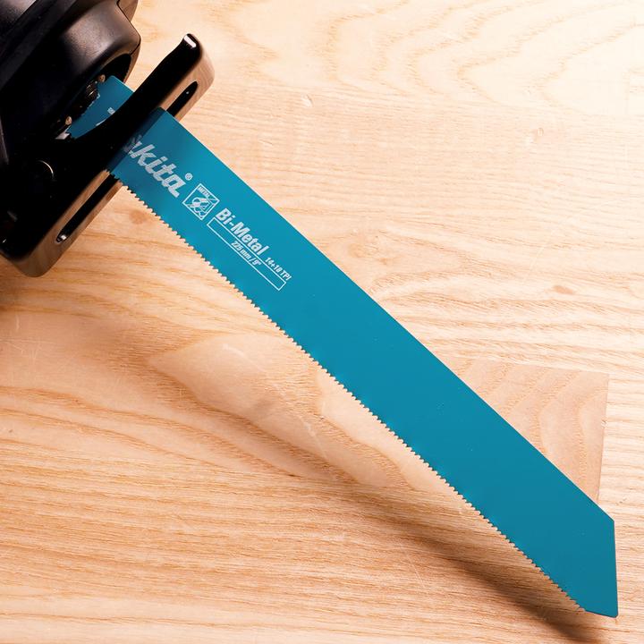Image du produit Makita B-43175 Lames de scie droite BIM 225x1,1mm (14 + 18tpi), 5pcs, pour métal 3-8mm, pour tuyaux <175mm