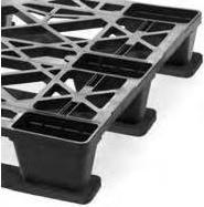 Actual product image Transpak Plastic pallet Dimensions 1200x800x150mm Anti-slip edge 7mm 1 EURO anthracite plastic (16 Piece)