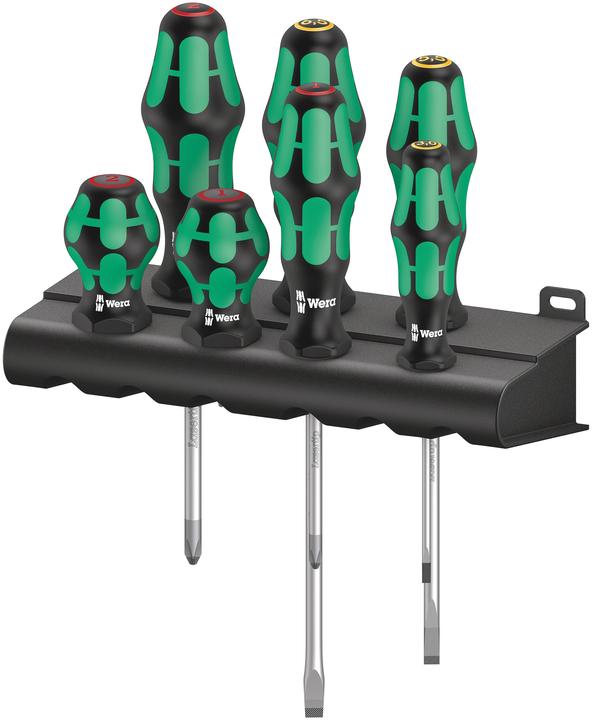 Produktbild Wera 300/7 Mix 1 Schraubendrehersatz (Schlitz, Phillipps-Kreuzschlitz (PH))