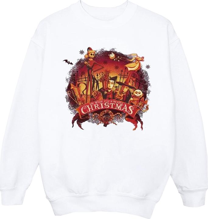 Immagine prodotto Disney The Nightmare Before Christmas Scary Christmas Felpa Uomo (M)