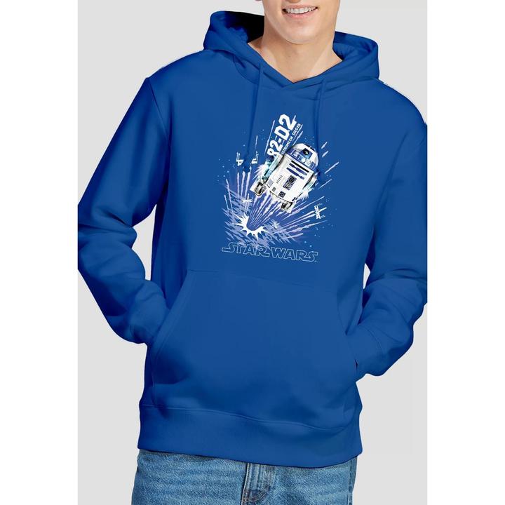 Actual product image Star Wars Mens Blast Off R2-D2 Hoodie (XXL)