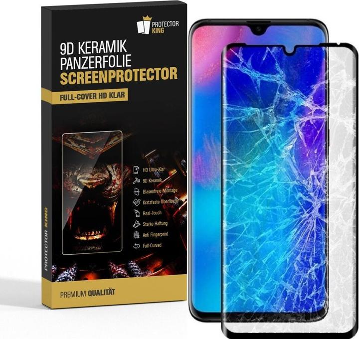 Produktbild Protectorking 3x Ceramic-Glass Full Cover HD Klar (3 Stück, Huawei P30 Lite)