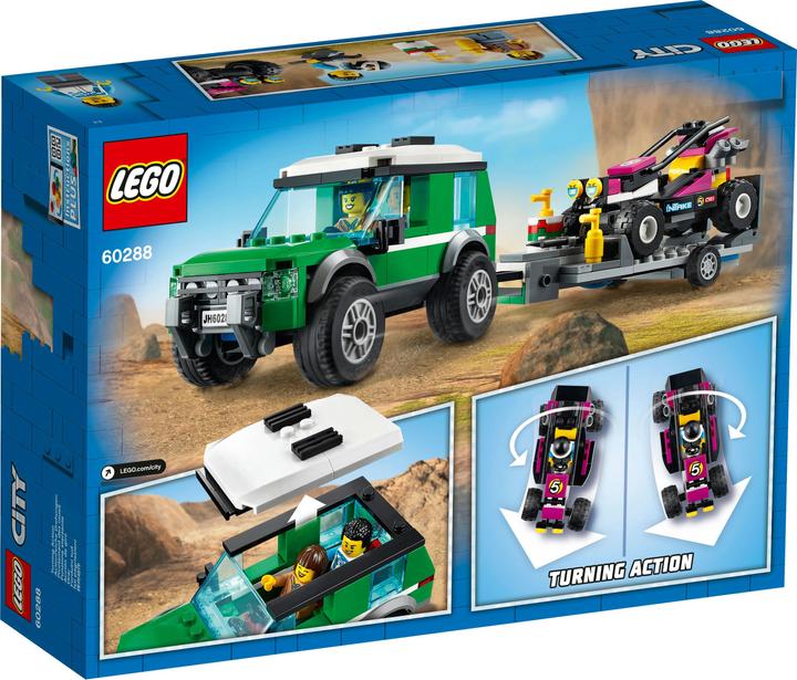 Image du produit LEGO Transporteur de buggy de course (60288, LEGO City)