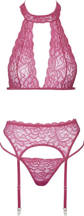 Image du produit Cottelli Collection Ensemble soutien-gorge et jarretelles S/M (S/M)