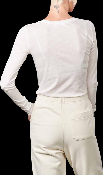Image du produit Armedangels Enriccaa Soft T-Shirt Long Sleeve White (L)