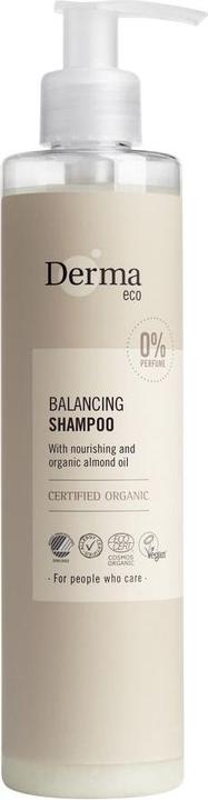 Deroma DERMA Eco Balancing Shampoo szampon do włosów 250ml (250 ml, Flüssiges Shampoo)