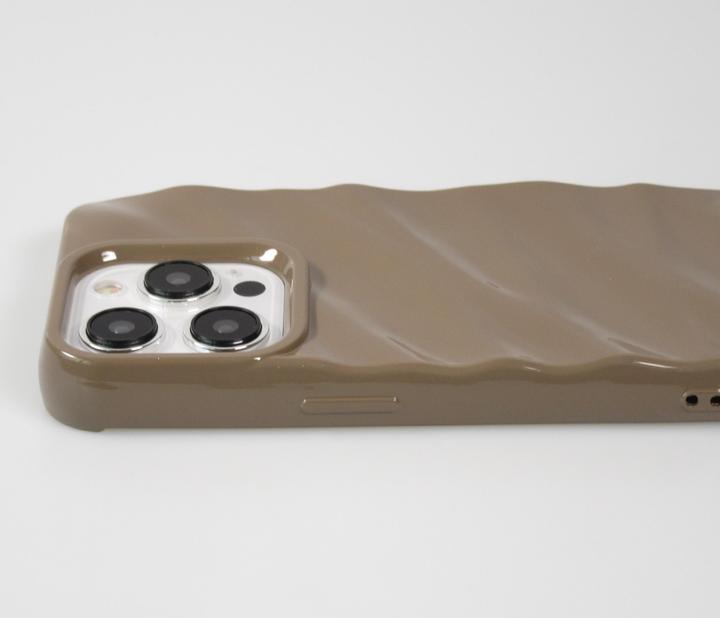 Immagine prodotto PhoneLook Copertura in silicone con forma a onda 3D opaca (Apple iPhone 15 Pro)