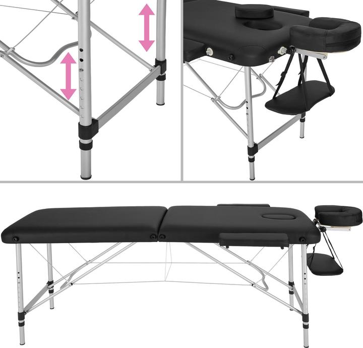 Image du produit tectake Table de massage 2 zones
