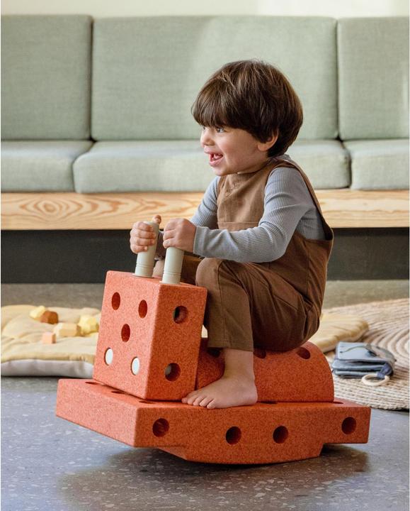 Image du produit Modu Explorer-Set - Jeu de construction Jouet d'équilibre, toboggan, bascule