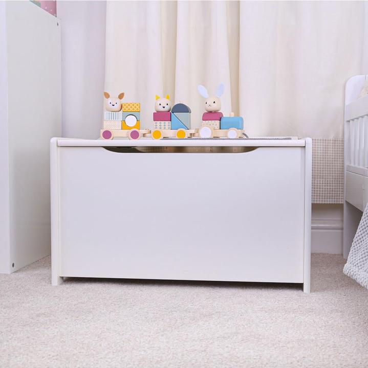 Image du produit Bigjigs Caisse à jouets en bois Tidlo Blanc