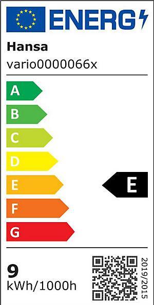 Label énergétique Hansa Vario Plus (741 lm)