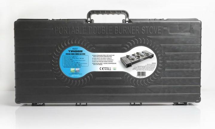Actual product image Tiross Two Burner Gas Kitchen Ts267