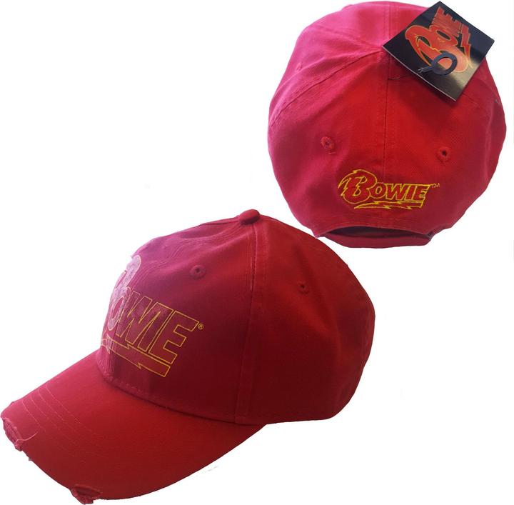 David Bowie Flash Logo Baseball Cap