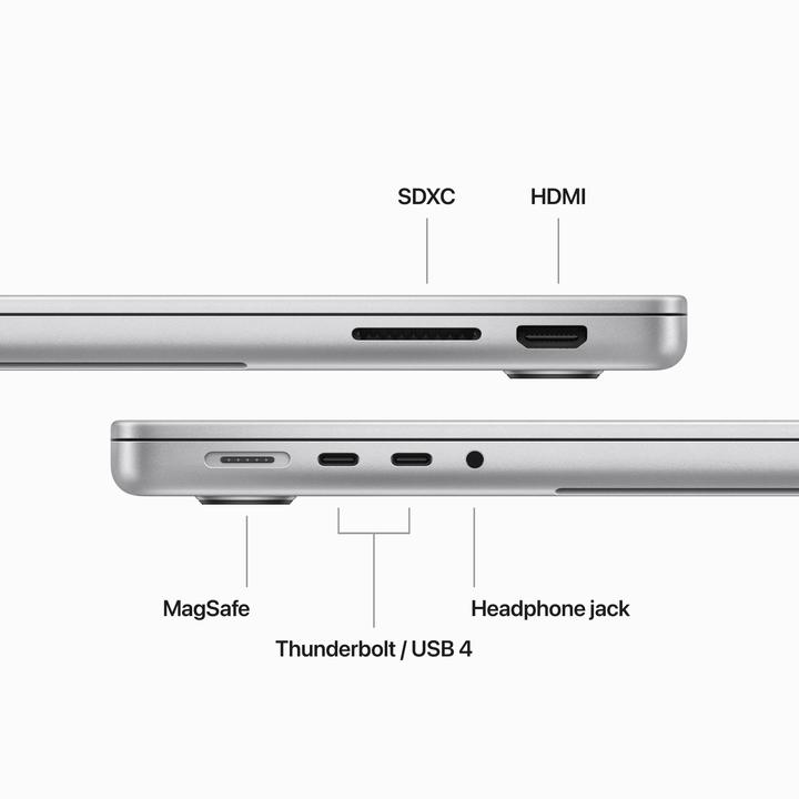 Produktbild Apple MacBook Pro - Late 2023 (14", M3 Pro, 18 GB, 1000 GB, DE)
