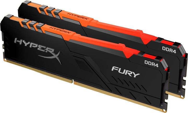 Produktbild HyperX Fury RGB (2 x 16GB, 3733 MHz, DDR4-RAM, DIMM)