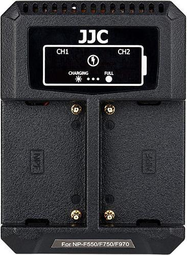 Actual product image JJC Sony DCH NPF USB Dual Battery Charger