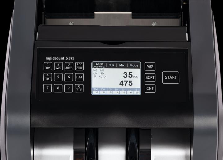 Produktbild ratiotec rapidcount S 575 (Geldscheinzähler)