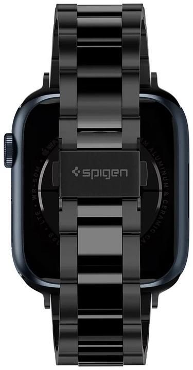 Actual product image Spigen MODERN FIT BAND Apple Watch 4 / 5 / 6 / 7 / 8 / SE (38 / 40 / 41MM) BLACK (38 mm, 40 mm, 41 mm, Stainless steel)