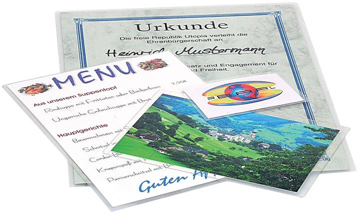 Produktbild General Office Kalt-Laminierfolien für 20 Blätter DIN A5 (Sparpack) (A5, 20 Stück)