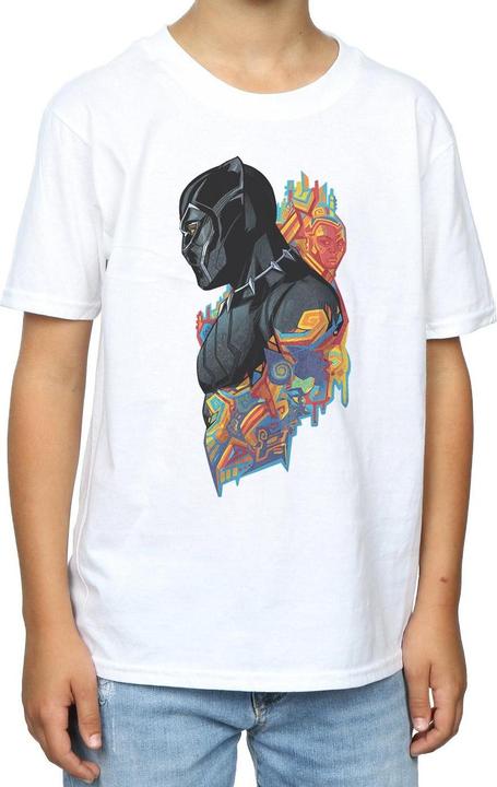 Produktbild Jungen Black Panther Profil TShirt (152, 158)