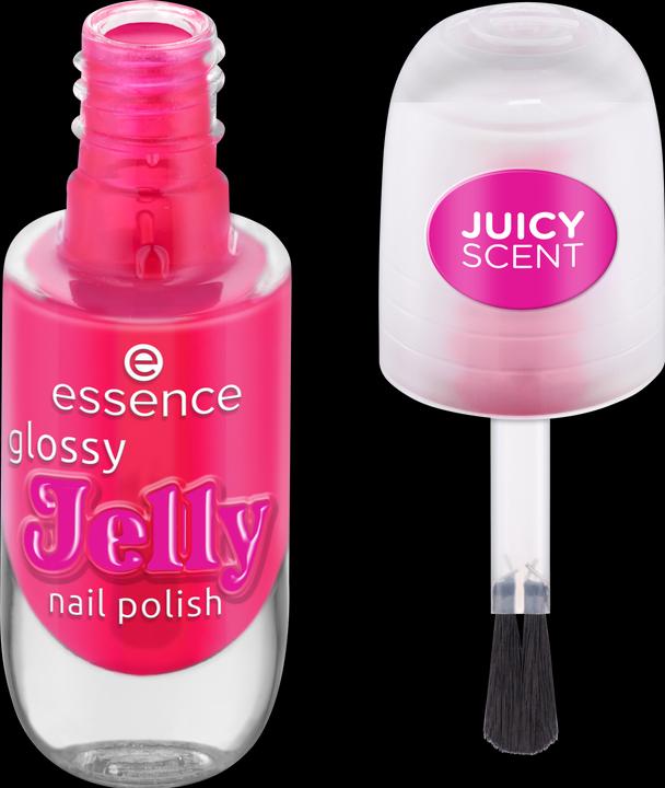 Image du produit essence glossy Jelly nail polish vernis à ongles (Sugar high, Vernis à ongles effet gel)