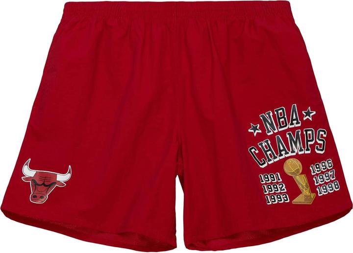 Actual product image Mitchell & Ness M&N Team Heritage Woven Shorts Chicago Bulls - XXL (XXL)