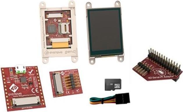 Produktbild 4D Systems SK-GEN4-35DT-PI - 3.5 Zoll Resistiver Touchscreen Gen4 Diablo16