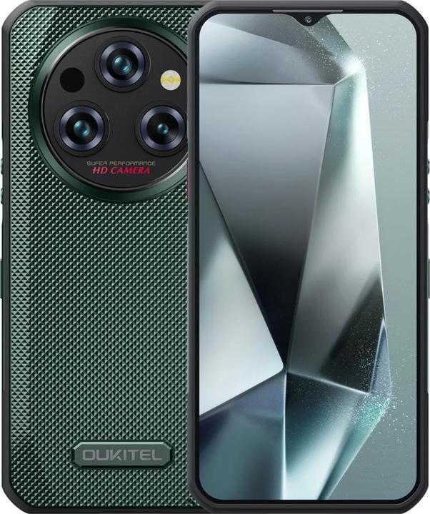 Produktbild Oukitel Smartphone WP35 8/256 11000mAh DS. Grün (256 GB, Grün, 6.60", Dual SIM, 64 Mpx, 5G)