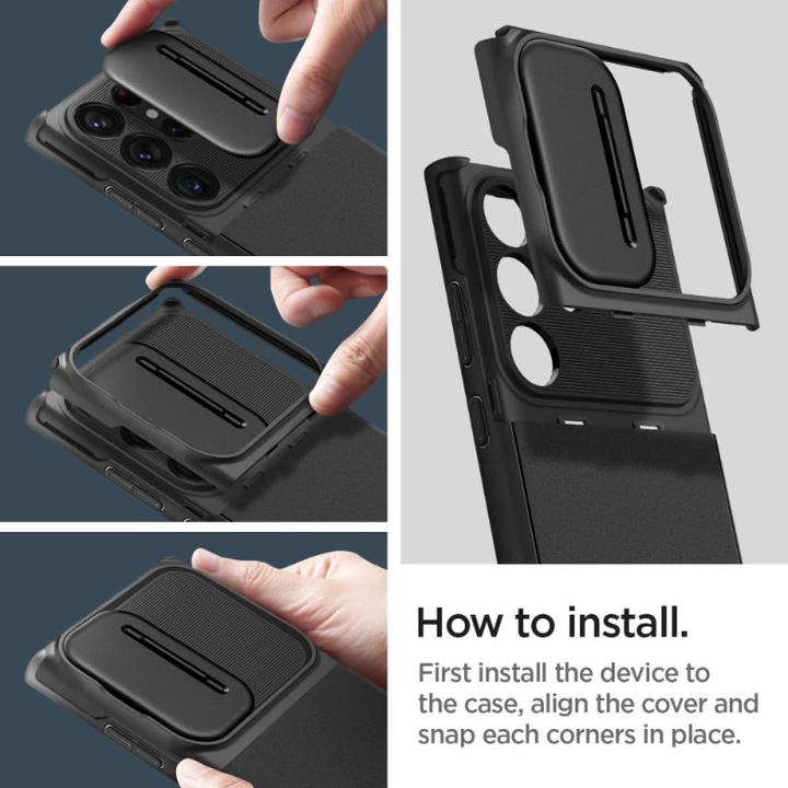 Produktbild Spigen Optik Armor Case (Samsung Galaxy S23 Ultra)