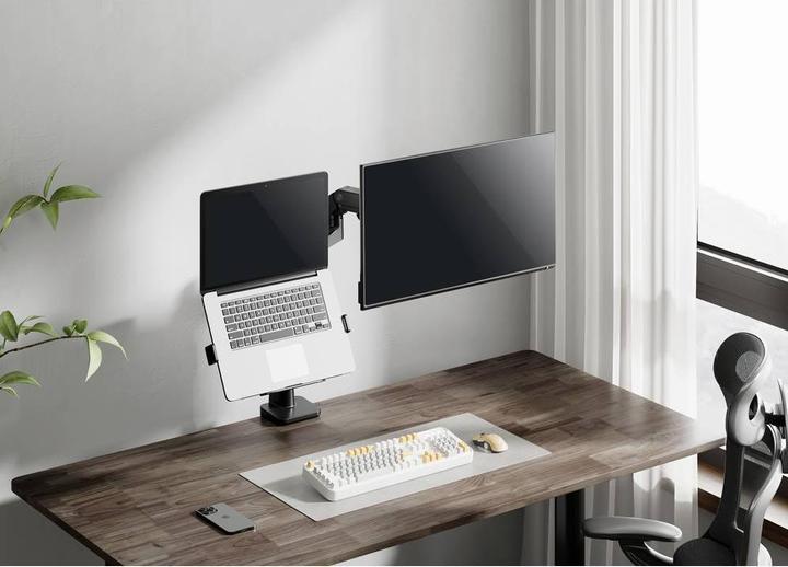 Actual product image SpeaKa Professional SP-MM-1000 single monitor stand 43.2 cm (17") - 124.5 cm ( (Table, 49.02")