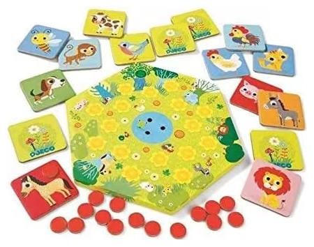 Image du produit Djeco Jeu - Memo Meuh (Multilingue)