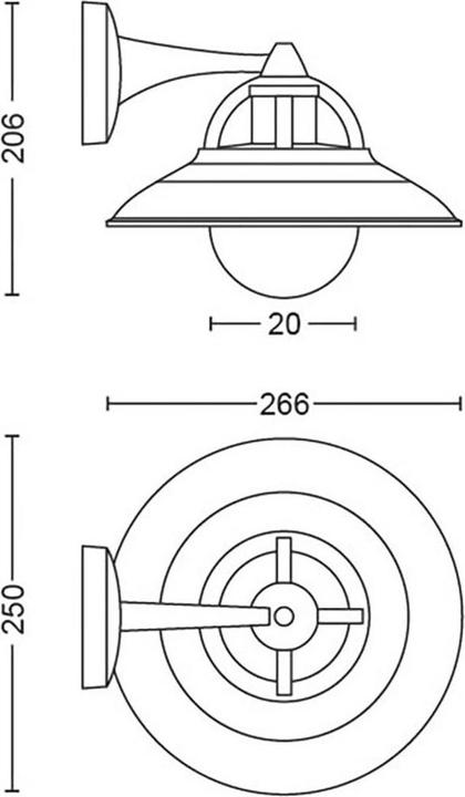 Produktbild Philips myGarden Cormorant (0 lm, E27, IP44)