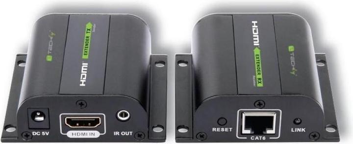 Image du produit Techly Extender HDMI via câble Cat RJ45 (0.07 m, HDMI)